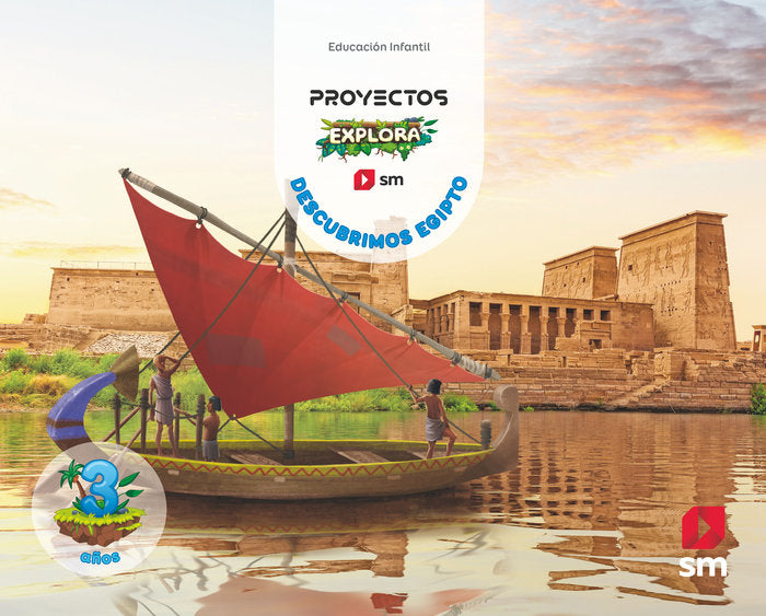 DESCUBRIMOS EGIPTO 3AÑOS EXPLORA 24 | Varios Autores | 9788411822282 (Sm) Imagen principal del producto