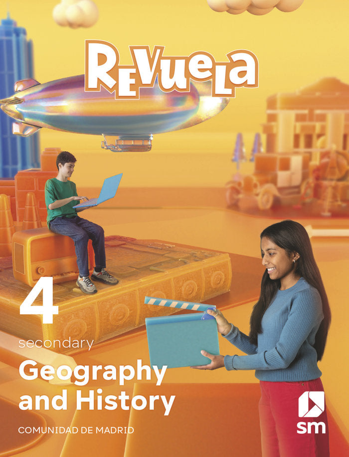 Geography and History 4º ESO Madrid Revuela 24 (Sm) - 9788411823135 Imagen principal del producto