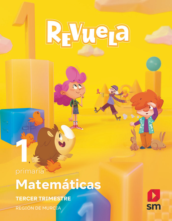 MATEMATICAS 1oEP TRIMESTRE MURCIA REVUELA 24 | MARTINEZ, RAQUEL/BERNABEU RUIZ, JAVIER | 9788411826655 (Sm)