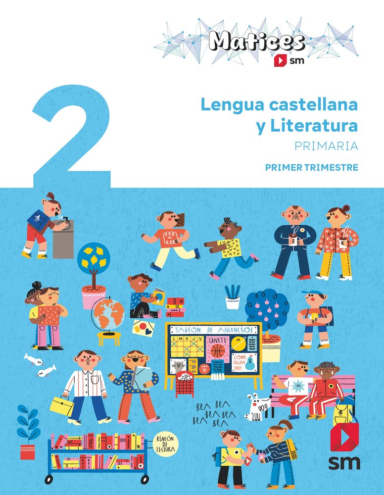 ✅ LENGUA CASTELLANA Y LITERATURA 2º PRIMARIA MATICES | Varios autores | 9788411829960 (Ediciones SM) Imagen principal del producto