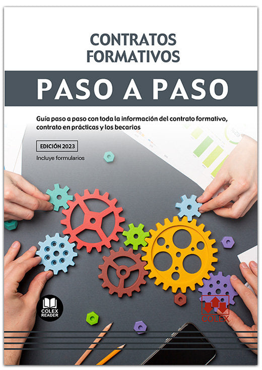 CONTRATOS FORMATIVOS PASO A PASO 2023 - 9788411940740 Imagen principal del producto