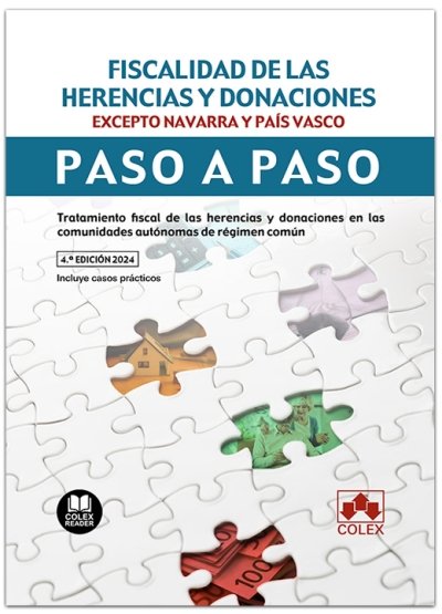 FISCALIDAD DE LAS HERENCIAS Y DONACIONES COMUNIDAD AUTONOMI - 9788411944120 Imagen principal del producto