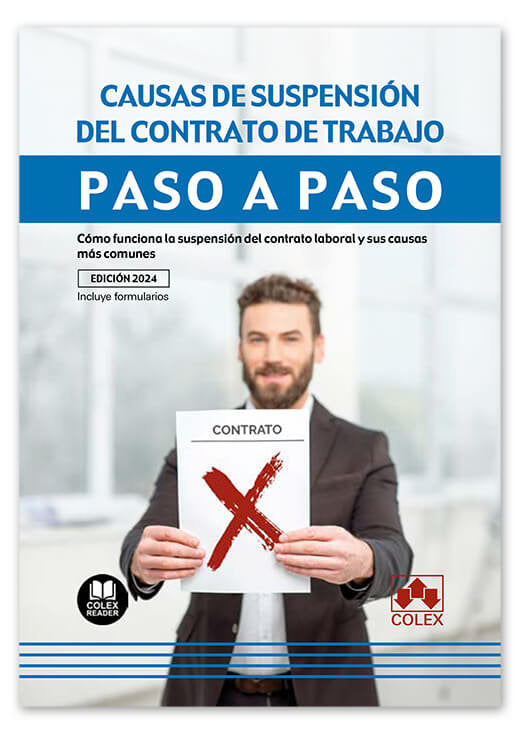 CAUSAS DE SUSPENSION DE CONTRATO DE TRABAJO PASO A PASO - 9788411944250 Imagen principal del producto