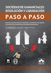 SOCIEDAD DE GANANCIALES DISOLUCION Y LIQUIDACION PASO A PAS - 9788411945264