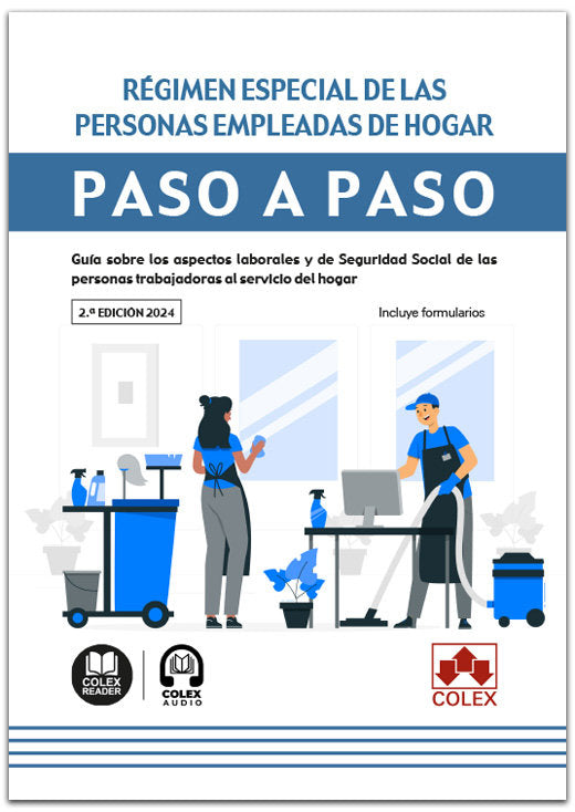 REGIMEN ESPECIAL DE PERSONAS EMPLEADAS DE HOGAR PASO A PASO - 9788411946803 Imagen principal del producto