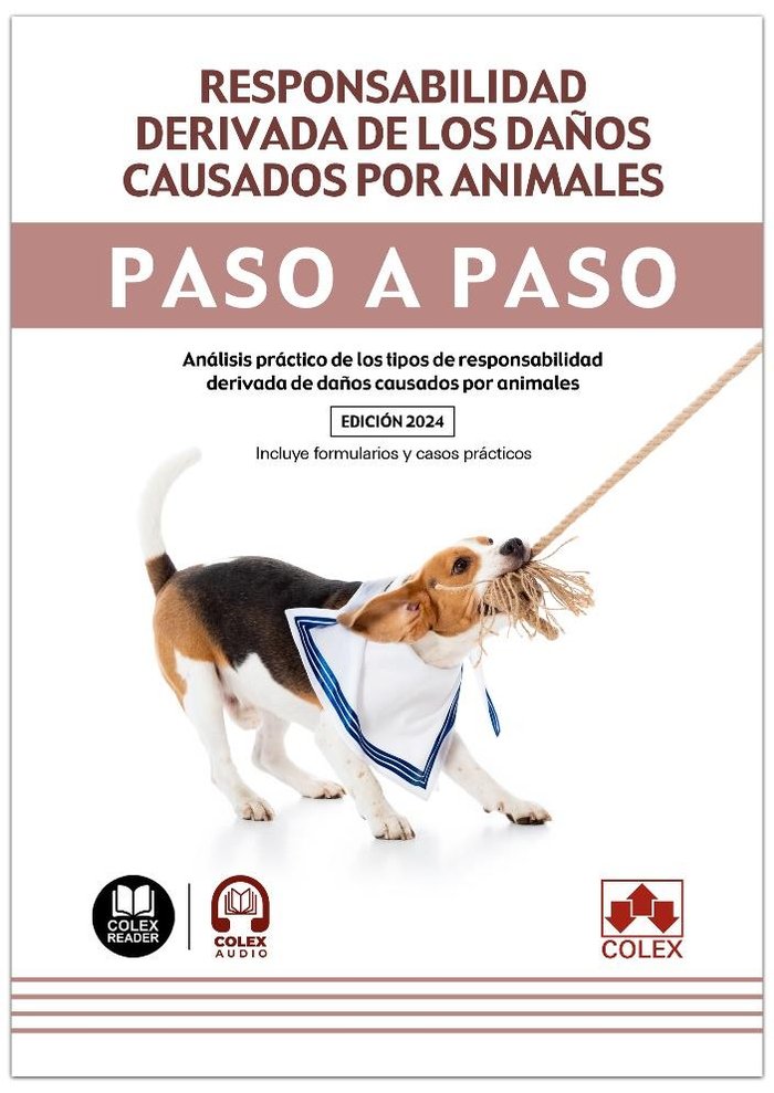 RESPONSABILIDAD DERIVADA DAÑOS CAUSADOS POR ANIMALES - 9788411947626 Imagen principal del producto
