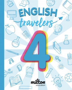Travelers Blue 4 - English Lan | MILTON | 9788412012705 Imagen principal del producto