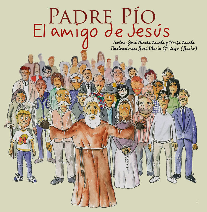 PADRE PIO EL AMIGO DE JESUS - 9788412026634 Imagen principal del producto