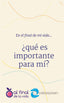 EN EL FINAL DE MI VIDA QUE ES IMPORTANTE PARA MI - 9788412211733