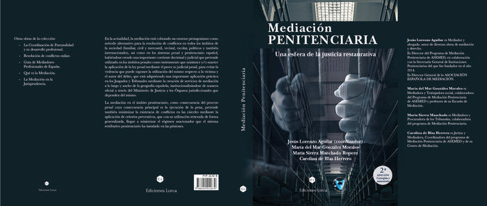 MEDIACION PENITENCIARIA - 9788412211870 Imagen principal del producto