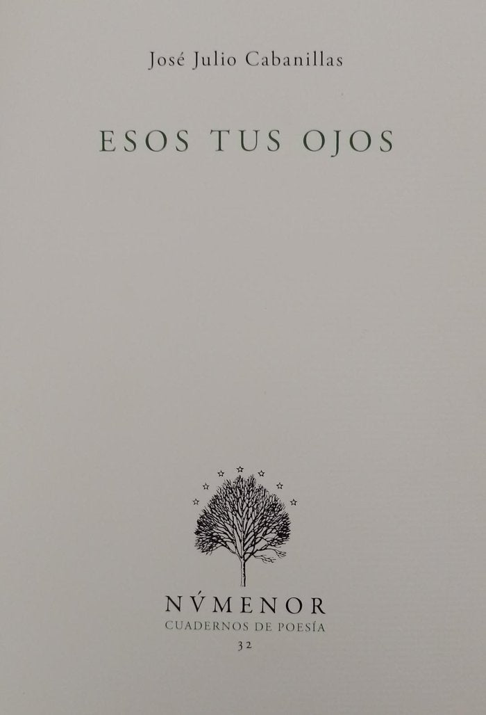 ESOS TUS OJOS I Cabanillas Serrano, José Julio I Fundación Altair I 9788412258431