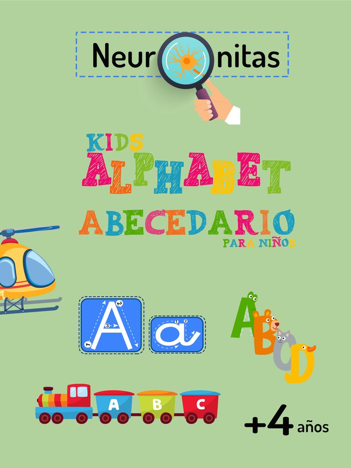 ABECEDARIO PARA NIÑOS KIDS ALPHABET - 9788412403718
