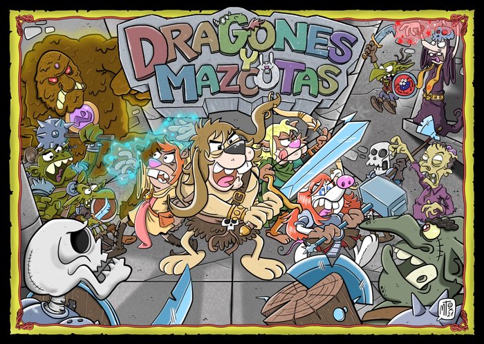 DRAGONES Y MAZCOTAS | Martin Ojeda,ruben Mudito | 9788412530506 (Maldragon editorial) Imagen principal del producto