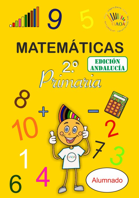 MATEMATICAS 2º de Primaria ANDALUCIA OAOA | AA,VV | 9788412708615 (Lifer) Imagen principal del producto