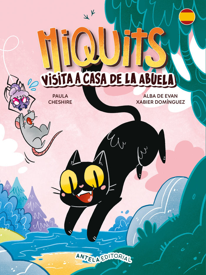 MIQUITS 2. VISITA A CASA DE LA ABUELA I Domínguez Pérez, Xabier;De Evan Freijedo, Alba I Antela Editorial I 9788412721799