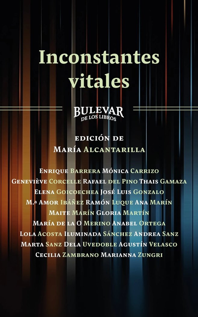 INCONSTANTES VITALES I Varios autores I Bulevar de los Libros I 9788412734126
