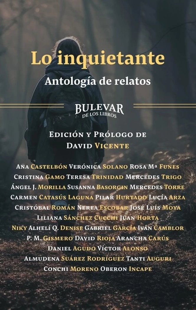 LO INQUIETANTE I AA.VV. I Bulevar de los Libros I 9788412734157 Imagen principal del producto