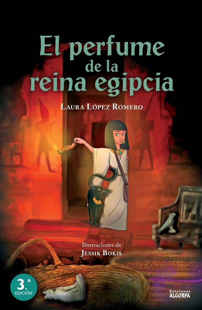 EL PERFUME DE LA REINA EGIPCIA | Lopez Romero,laura | 9788412793413 (Algorfa) Imagen principal del producto