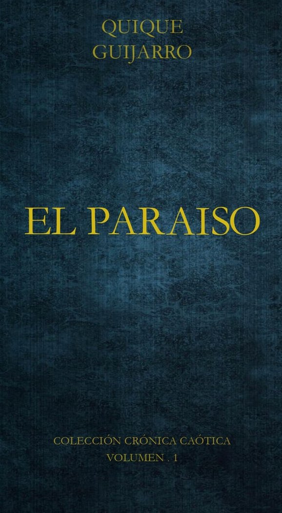 EL PARAISO - 9788412798357 Imagen principal del producto