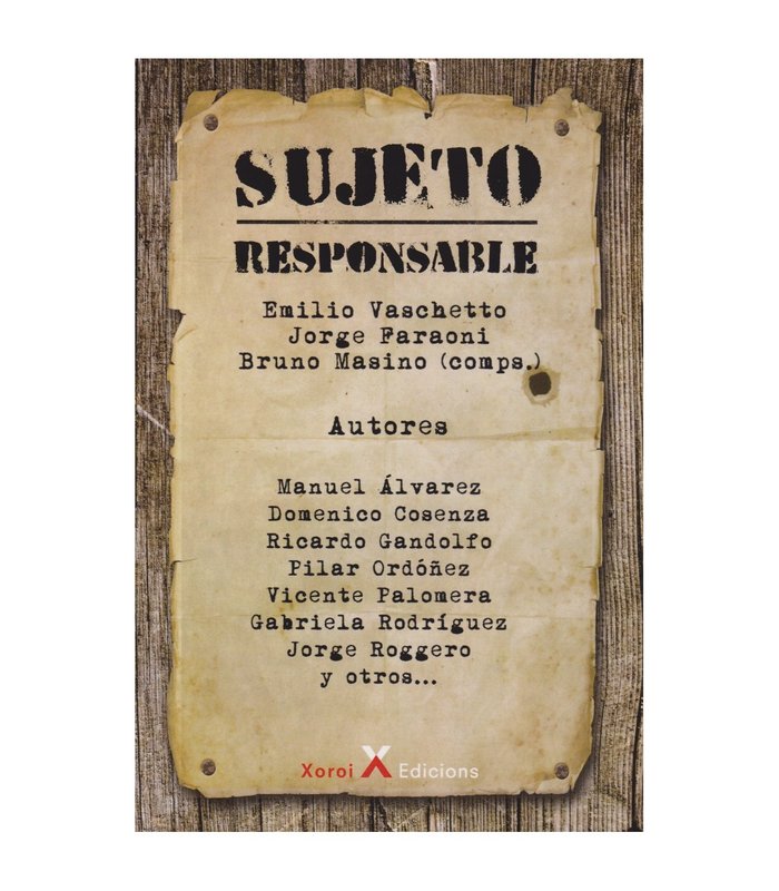 SUJETO RESPONSABLES - 9788412886986