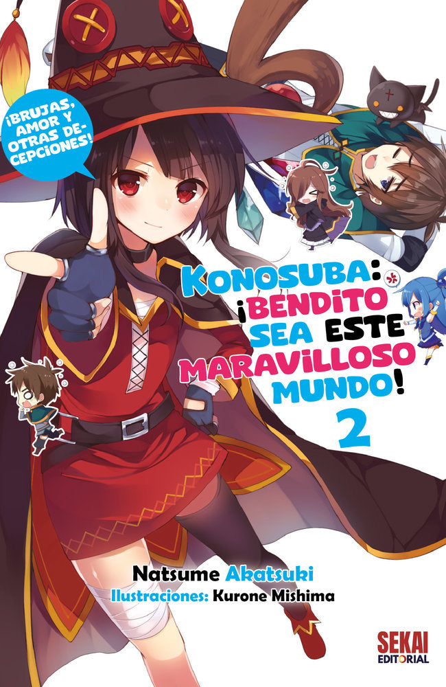 KONOSUBA BENDITO SEA ESTE MARAVILLOSO MUNDO 2 | Akatsuki,natsume/mishima,kurone | 9788412904185 (Sekai editorial)