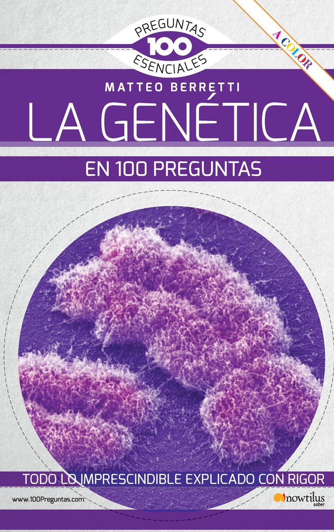 LA GENETICA EN 100 PREGUNTAS NUEVA EDICION COLOR - 9788413053110 Imagen principal del producto