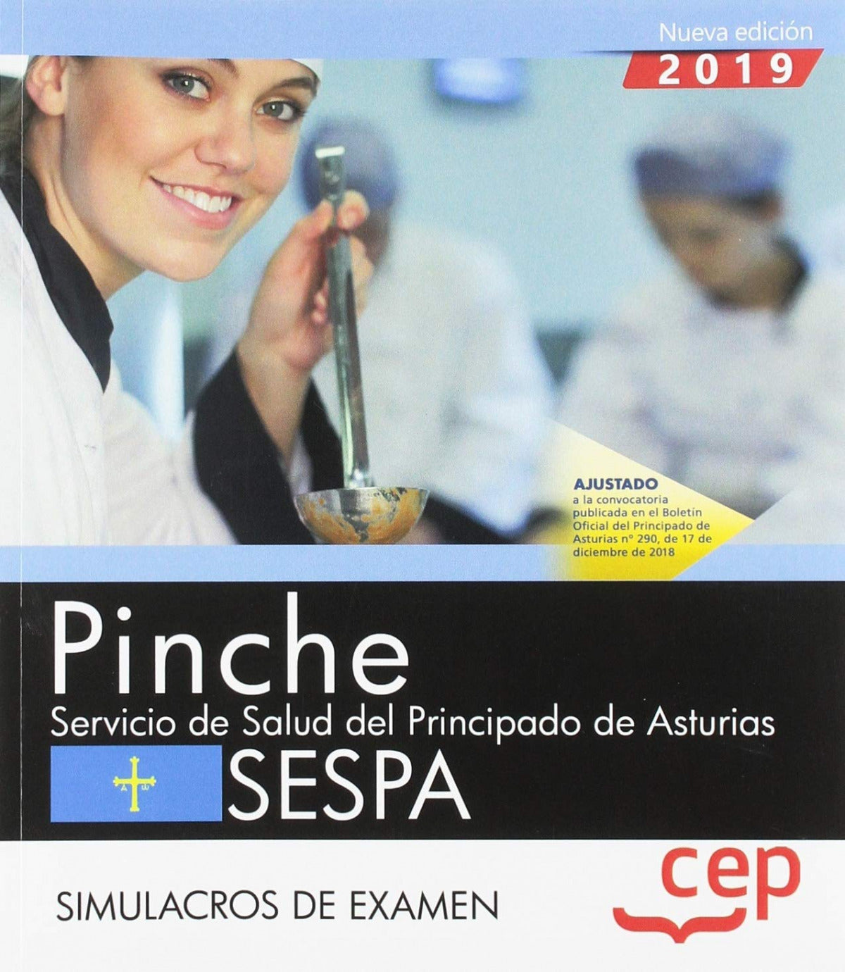 Simulacros exámen pinche. Servicio de Salud del Principado de Asturias SESPA Imagen principal del producto