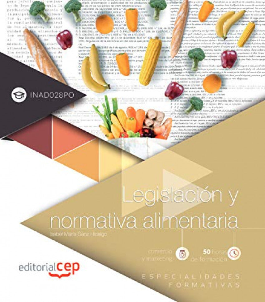 Legislacion y Normativa Alimentaria Inad028po Especialidade Imagen principal del producto