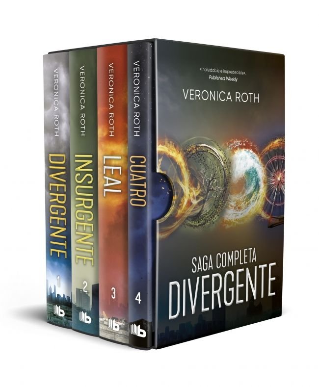 DIVERGENTE ESTUCHE DIVERGENTE INSURGENTE LEAL CUATRO | Roth,veronica | 9788413144986 (B de bolsillo) Imagen principal del producto