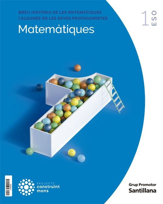 MATEMATIQUES 1 SEC CONSTRUINT MONS | Varios autores | 9788413150468 (GRUP PROMOTOR SANTILLANA) Imagen principal del producto