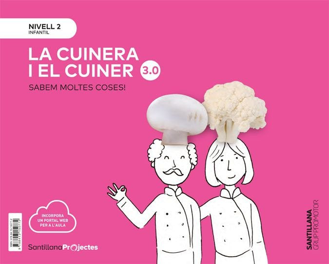 CUANTO SABEMOS 3,0 2 COCINEROS 4AÑOS CATALAN 19 | AA,VV | 9788413150772 (Grup Promotor Santillana)