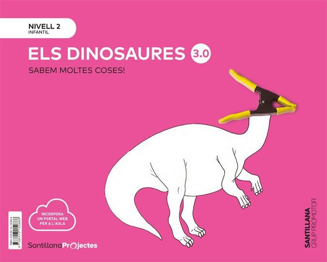 CUANTO SABEMOS 3,0 2 DINOSAURIOS 4AÑOS CATALAN 19 | AA,VV | 9788413150888 (Grup Promotor Santillana)