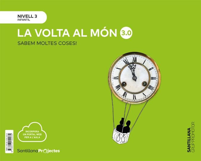 SABEM MOLTES COSES 3,0 3 VOLTA AL MON 5AÑOS 20 | AA,VV | 9788413152035 (Grup Promotor Santillana)