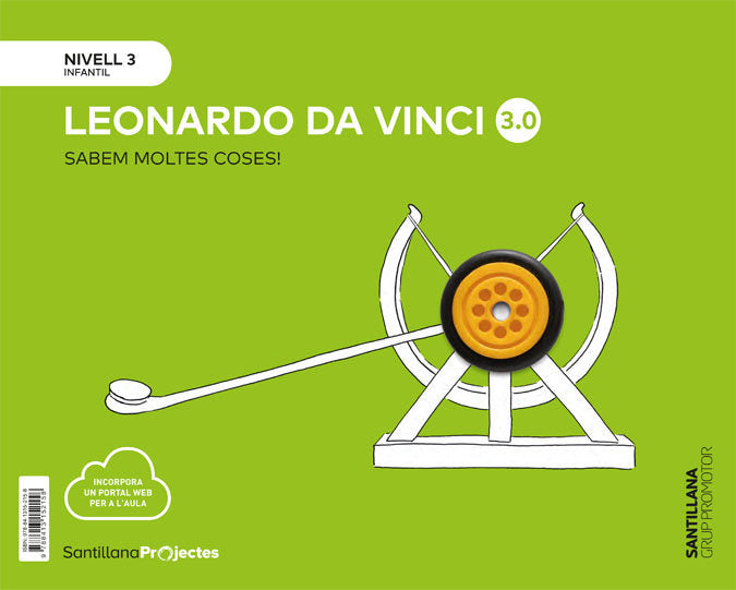 SABEM MOLTES COSES 3,0 3 LEORNARDO DA VINCI 5AÑOS 20 | AA,VV | 9788413152158 (Grup Promotor Santillana)
