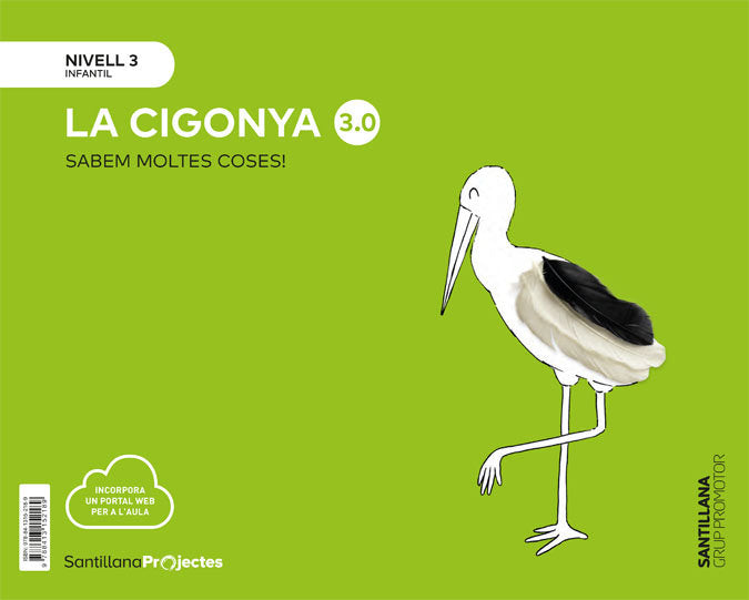 SABEM MOLTES COSES 3,0 3 LA CIGONYA 5AÑOS 20 | AA,VV | 9788413152189 (Grup Promotor Santillana)