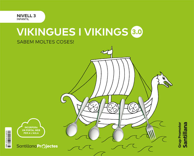 SABEM MOLTES COSES 3,0 3 5ANYS VIKINGUES 21 | AA,VV | 9788413155579 (Grup Promotor Santillana)