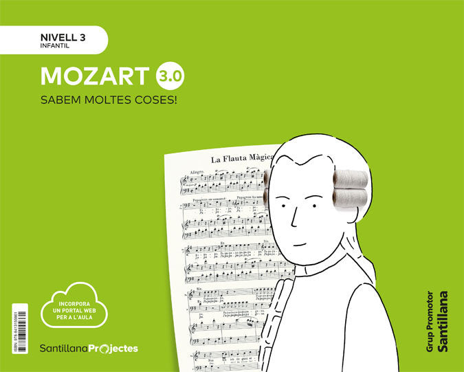 SABEM MOLTES COSES 3,0 3 5ANYS MOZART 21 | AA,VV | 9788413155661 (Grup Promotor Santillana)