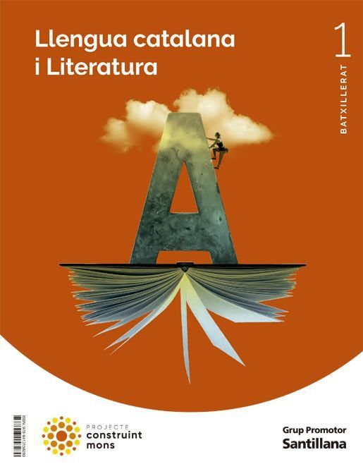 ✅ LLENGUA LITER, 1ºNB CATALAN 22 CONSTRUINT MONS I AA,VV I GRUP PROMOTOR SANTILLANA I 9788413158280 Imagen principal del producto