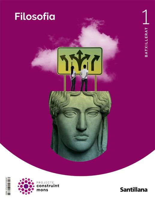 ✅ FILOSOFIA 1ºNB MEDITERRANEA CATALAN 22 CONSTRUINT MONS I AA,VV I GRUP PROMOTOR SANTILLANA I 9788413158297