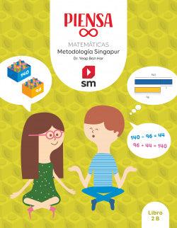 Piensa [infinito]. Metodología Singapur. 2 Primaria. Libro (Sm) - 9788413188331