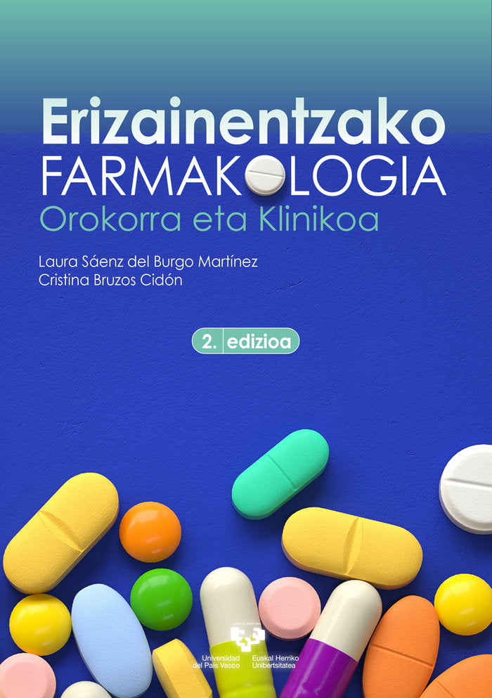 ERIZAINENTZAKO FARMAKOLOGIA OROKORRA ETA KLINIKOA - 9788413193762 Imagen principal del producto