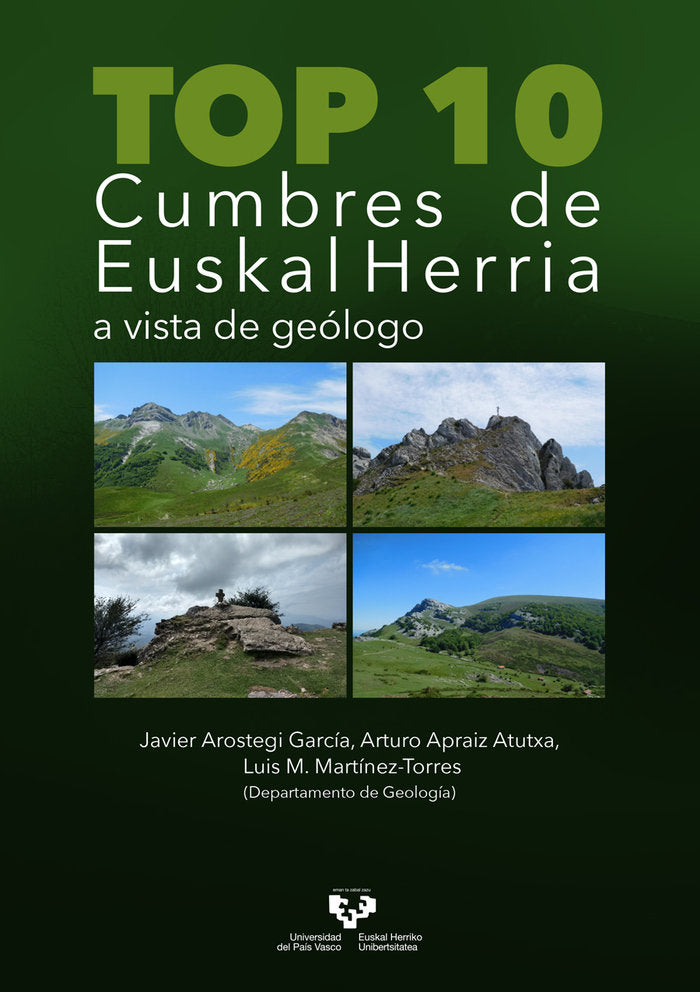 TOP 10 CUMBRES DE EUSKAL HERRIA A VISTA DE GEOLOGO - 9788413195155 Imagen principal del producto