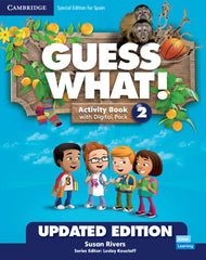 GUESS WHAT 2º de Primaria WB FOR SPAIN UPDATED WITH DIGITAL 22 | AA,VV, | 9788413220864 (Cambridge)