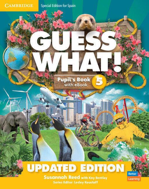 Guess What! Level 5 Pupil's Book with Enhanced eBook Special Edition for Spain Updated | Varios autores | 9788413220994 (Cambridge) Imagen principal del producto