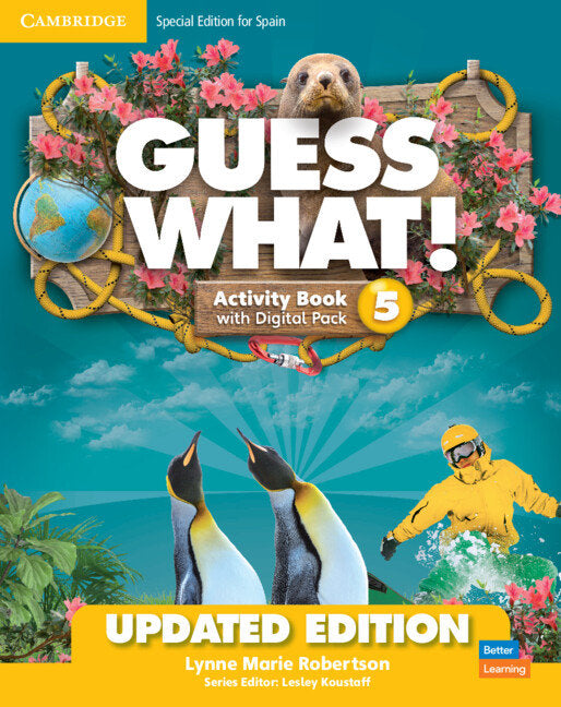 Guess What! Level 5 Activity Book with Digital Pack and Home Booklet Special Edition for Spain Updated | Varios autores | 9788413221038 (Cambridge) Imagen principal del producto