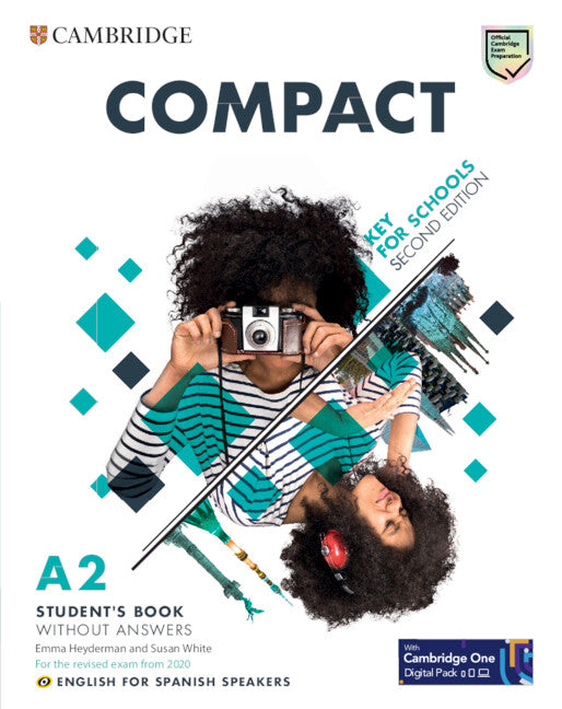 Compact Key for Schools Second edition English for Spanish Speakers Student's Book without answers with Digital Pack. Aa. Vv. (Cambridge University Press) 9788413223742 Imagen principal del producto