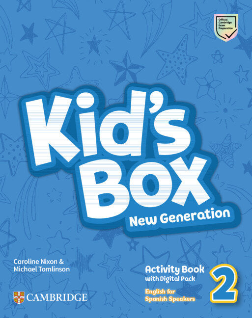 KIDS BOX NEW GENERATION 2º de Primaria WB SPANISH BOOKLET DIGITAL 23 | NIXON, CAROLINE/TOMLINSON, MICHAEL | 9788413225104 (Cambridge) Imagen principal del producto