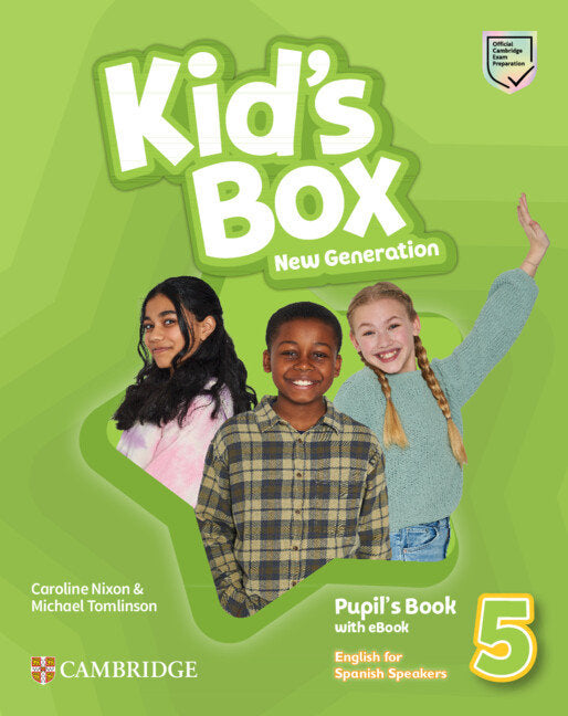 Kid's Box New Generation English for Spanish Speakers Level 5 Pupil's Book with eBook | Varios autores | 9788413225180 (Cambridge) Imagen principal del producto