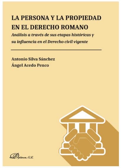 PERSONA Y LA PROPIEDAD EN EL DERECHO ROMANOLA - 9788413243252 Imagen principal del producto
