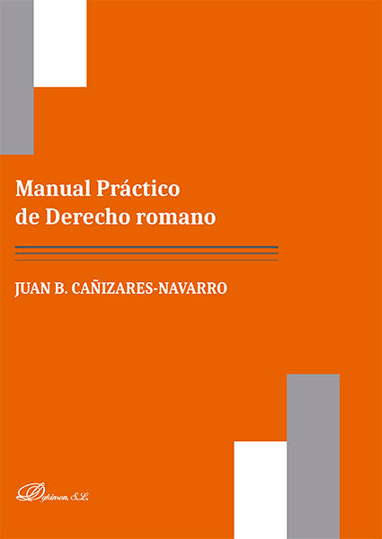 MANUAL PRACTICO DE DERECHO ROMANO - 9788413247939 Imagen principal del producto